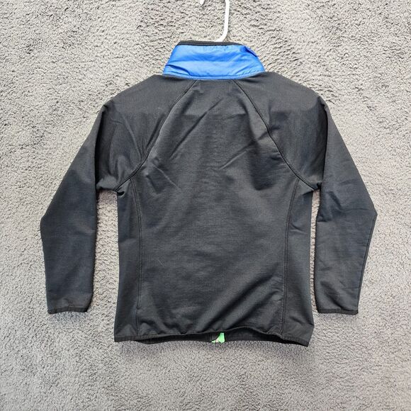 Lauren Active Ralph Lauren Quilted Jacket Women Size Medium Blue Black - Picture 7 of 8